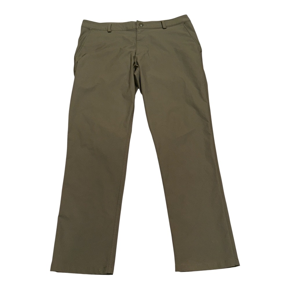 The North Face Mens 36 Regular Olive Green Hiking Outdoor Pants Khaki Trousers
